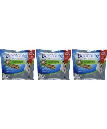 DENTALIFE Small Dog Treat Dental Chew 21 Stick Pack of 3 Chicken 345 g (Pack of 3) - Buy Online on GoSupps.com