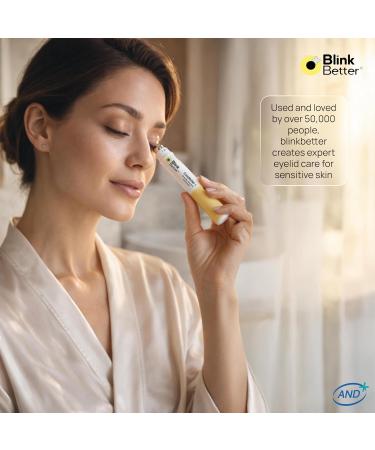 BlinkBetter CicaRoller+ Depuffing Eye Roller Serum for Eyelids and Under Eyes Cooling Rollerball with 2.5% Caffeine Peptides Cica & Panthenol Hydrates Soothes and Smooths Puffy Eyes 15 ml - Buy Online on GoSupps.com