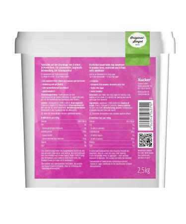 Xucker Erythritol Powder - 2.5kg Calorie-Free Sugar Substitute | Vegan & Tooth-Friendly Baking Alternative - Buy Online on GoSupps.com