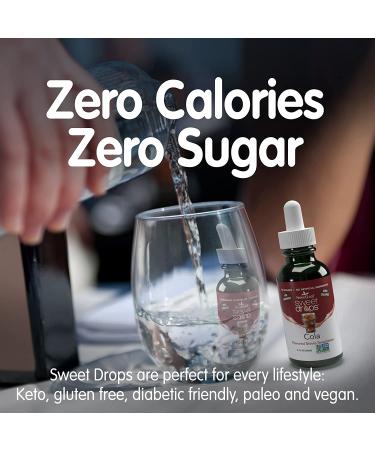 Wisdom Natural SweetLeaf Sweet Drops Stevia Cola - 2 fl oz (60 ml) | All-Natural Sweetener - Buy Online on GoSupps.com