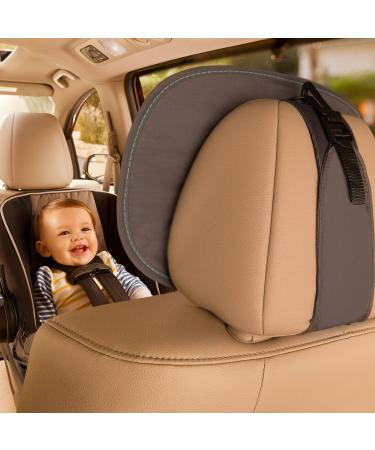 Munchkin Baby Car Seat Mirror - Wide Angle, Shatterproof & Crash Tested | Essential Travel Accessory for Rear Facing Babies & Toddlers - Buy Online on GoSupps.com