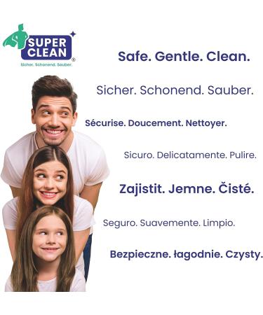 Super Clean Upholstery & Carpet Deep Cleaner Concentrate | 500ml + 2 Sponges | Perfect for All Upholstery Carpet Car Seats & Sofas - Buy Online on GoSupps.com