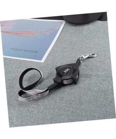 iplusmile Retractable Dog Leash - 1.4m Nylon Extendable Leash for Puppy & Medium Dogs - Flexible Jogging Leash in Black - Buy Online on GoSupps.com