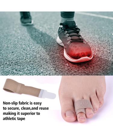 CXAFQ 8PCS Toe Straightener Straps - Toe Correction Wraps for Curved Hammer & Overlapping Toes - International Shipping Available - Buy Online on GoSupps.com