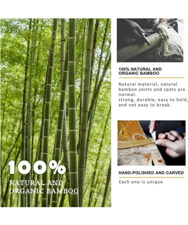 Curved Bamboo Back Scratchers for Men and Women - Heavy-Duty Handle - Best Gift for Anyone Needing Longer Reach - Buy Online on GoSupps.com