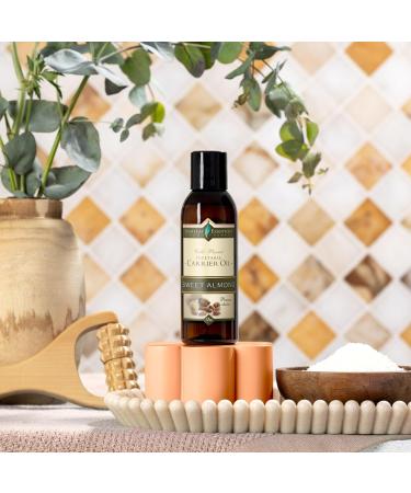 Sweet Almond Carrier Oil - 4.2 fl oz | Vegan & Cruelty-Free | Eco-Friendly 100% Recycled Packaging - Buy Online on GoSupps.com