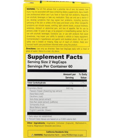 Happy Camper Natural Balance 120 VCaps - Natural Mood & Stress Support - Buy Online on GoSupps.com
