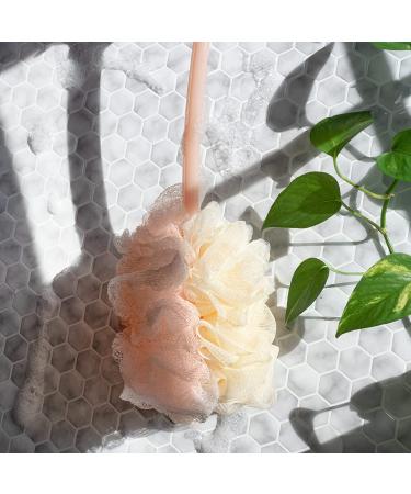 EcoTools 2-in-1 Bath Brush Loofah for Men & Women - Exfoliating & Cleansing Tool with Ergonomic Handle - 1 Count - Buy Online on GoSupps.com
