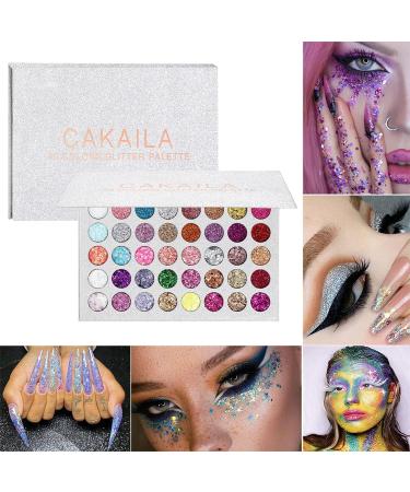 5 Makeup Palette Eyeshadow | 40colors Eye Shadow for Women - Pressed Eyeshadow Makeup Palette Eye Shadow Powder Long Lasting Waterproof Nicything 5 Pcs a - Buy Online on GoSupps.com