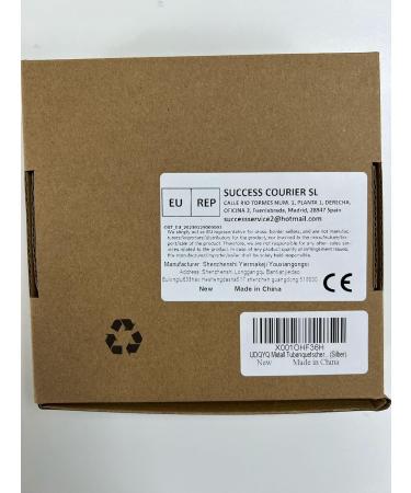 UDQYQ Metal Tuben Express Tubsqueters - 8cm Aluminum Toothpaste Tube Pressers for Artists & Salons - Silver - Buy Online on GoSupps.com