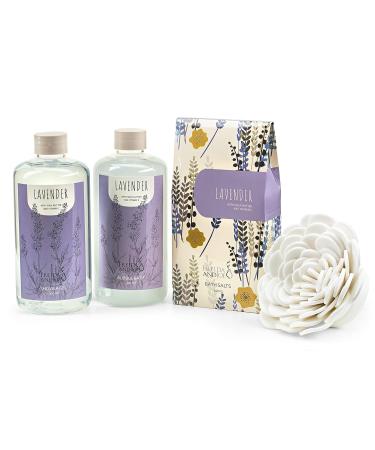 Aromatherapy Delight Lavender Spa Gift Basket | Ultimate Relaxation Kit for Women | Luxury Pampering at Home - Buy Online on GoSupps.com