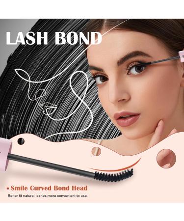 Individual Lash Extension Kit 100pcs 10-16mm 0.07 D-MIX Curl False Eyelash Clusters Women Lash Bond and Seal Glue Curved Tweezer for Lash Application Removal Beginner Practice Lash DIY Tool Set - Buy Online on GoSupps.com