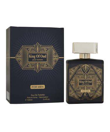 KING OF OUD MEN 3.4 Oz Men's Cologne KING OF OUD MEN 3.4 Fl Oz (Pack of 1)