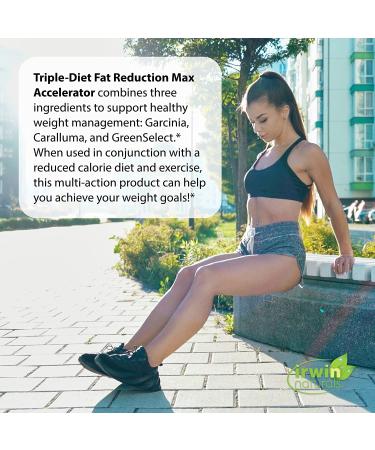Irwin Naturals Triple-Diet Max Accelerator - 72 Liquid Soft-Gels for Effective Weight Management - Buy Online on GoSupps.com