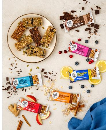 88 Acres Gluten-Free Nut-Free Granola Bars | Vegan & Non GMO | Variety Pack (6 Bars) - Buy Online on GoSupps.com