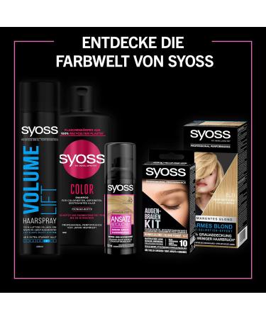 Syoss Approach Retoucher Dark Brown Level 1 (3 x 60 ml) - Semi-Permanent Hair Color for Quick & Easy Touch-Ups - Lasts 7 Days - International Shipping Available - Buy Online on GoSupps.com