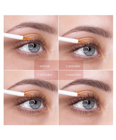 NICLAY Hormone-Free Eyelash & Eyebrow Serum | Vegan Lash Booster for Full Long Lashes & Eyebrow Care - 4 ml - Buy Online on GoSupps.com