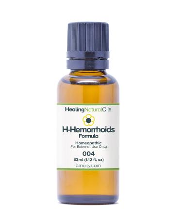 H-Hemorrhoids Formula 33ml - Natural Alternative Hemorrhoid Treatment for Internal External or Thrombosed. Reduce Swelling Itching Burning Fast. Natural Alternative to Traditional Hemorrhoid Cream