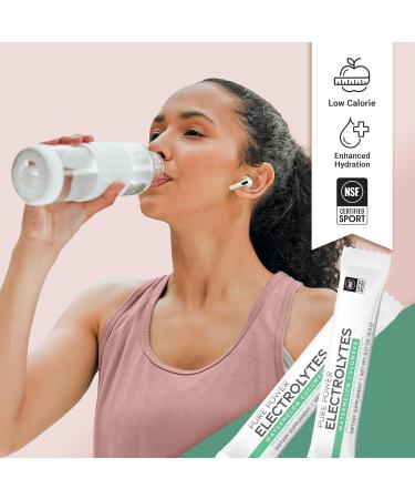 Buy Dr. Mercola Pure Power Electrolytes - Watermelon Cucumber Flavor 30 Packets Low-Calorie Sugar-Free International Shipping - Buy Online on GoSupps.com