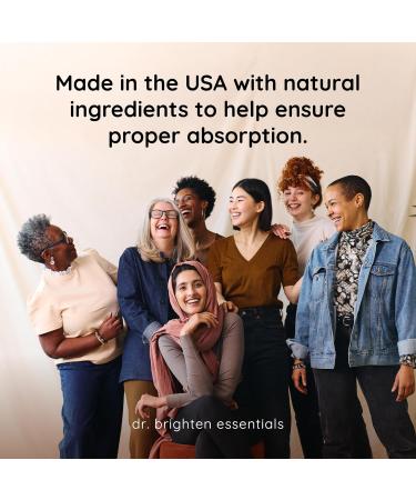 Dr. Brighten Adrenal Calm Ashwagandha B Vitamins Lemon Balm and Amino Acids for Stress Relief Better Sleep and Balanced Cortisol Non-GMO 90 Capsules 90 count (Pack of 1) - Buy Online on GoSupps.com