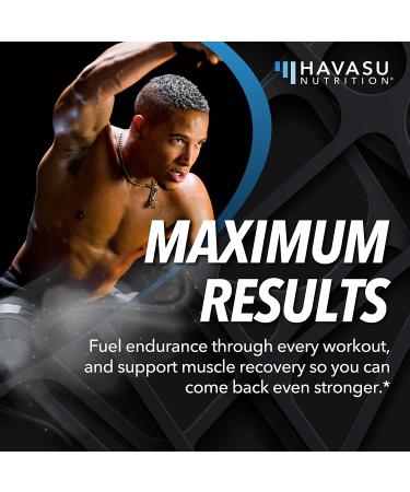 Havasu Nutrition L-Arginine: Nitric Oxide Booster for Endurance & Circulation | Vascular Growth Protein Builder Supplement - 3.7oz - Buy Online on GoSupps.com