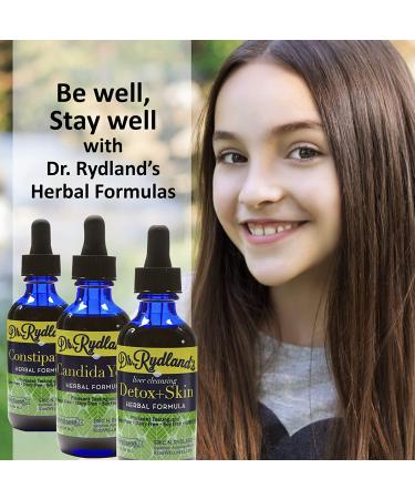 Dr. Rydland's Kids Wellness Liver Detox & Skin Relief - 2oz Herbal Formula for Eczema, Acne & Rashes - Buy Online on GoSupps.com