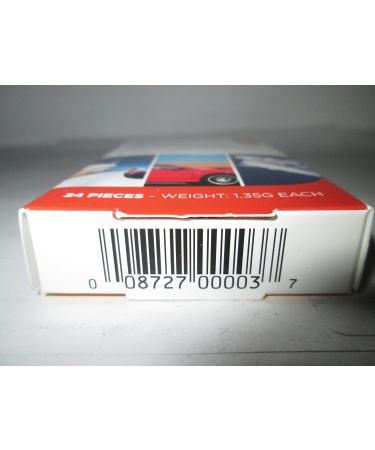 24 Anti-Nausea Ginger Chewing Gum - Natural Relief for Nausea - Buy Online on GoSupps.com