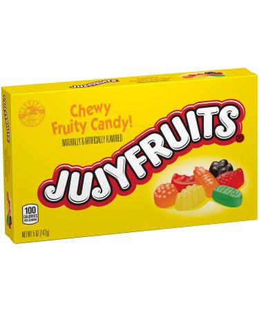 Jujyfruits Candy, 5 Ounce Theater Box, 5 Ounce (Pack of 12) 5 Ounce (Pack of 12) 12