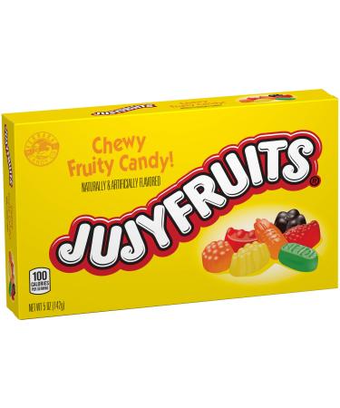 Jujyfruits Candy, 5 Ounce Theater Box, 5 Ounce (Pack of 12) 5 Ounce (Pack of 12) 12 - Buy Online on GoSupps.com