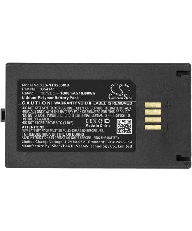 Battery Replacement for Nova StatStrip Glucose Meter - Part NO: 654141 TPS-2003 | International Shipping Available - Buy Online on GoSupps.com
