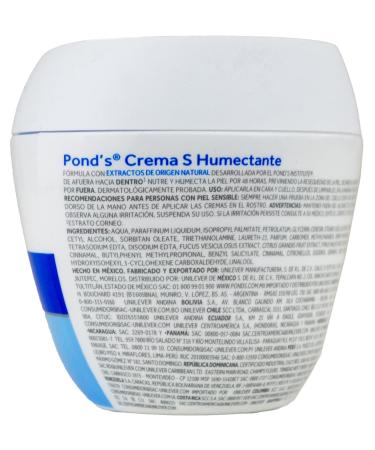 Buy Pond's 24 Hr Humectante Face Cream - Natural Moisturizing & Hydrating Nutrients 200g | International Shipping - Buy Online on GoSupps.com