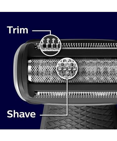 Compatible with Philips TT2000 spare headshaving head compatible with BG20245025 shaving foil head for Philips Norelco Bodygroom BG7040 BG7030 BG5025 BG2039 - Buy Online on GoSupps.com