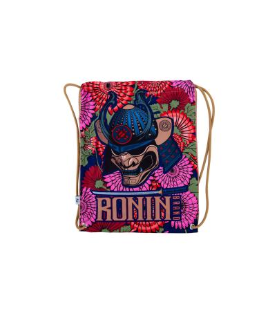 Gi Bag- Ronin Samurai Emperor Head Bag - Fits All BJJ, Karate, Judo, TKD, Kempo GIS - Bag for Men, Women, & Kids  Convenient for Carrying Light Gym Gear - Perfect for Travelling Locally.