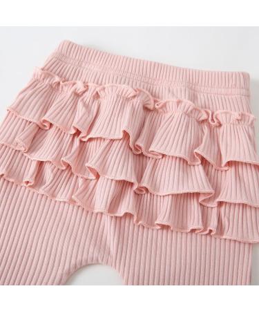 UUAISSO Baby Girls Cow Print Ruffled Long Sleeve Tops & Pants Set | Infant Clothing Outfit 12-18 Months Pink-S - Buy Online on GoSupps.com