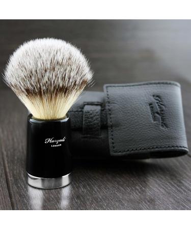 Premium Men's Shaving Set - 3 Blade Safety Razor & Synthetic Badger Hair Brush for Ultimate Shaving Experience - Buy Online on GoSupps.com