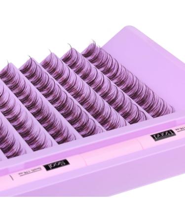 ALICE F13 DIY Lash Extension Kit - Cluster Lashes Strong Hold Bond - 10-16MM Fluffy D Curl Individual Lashes for Natural Look - Buy Online on GoSupps.com