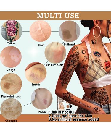 Tattoo Cover Up Concealer Set - Waterproof Skin Concealer in 2 Colors - Buy Online on GoSupps.com