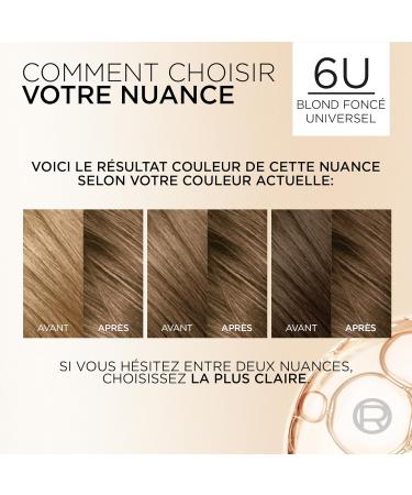  L'Oreal Paris L'OR AL PARIS - Permanent Hair Color - Ammonia-Free - 100% Gray Coverage - Excellence Cr me U - Buy Online on GoSupps.com