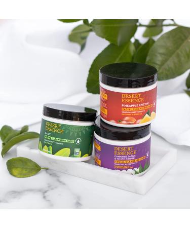 Desert Essence Tea Tree Oil Facial Cleansing Pads - 50 Count (Pack of 4) | Face Cleanser & Makeup Remover | Soothes, Calms & Removes Oil/Dirt | Travel-Friendly - Buy Online on GoSupps.com