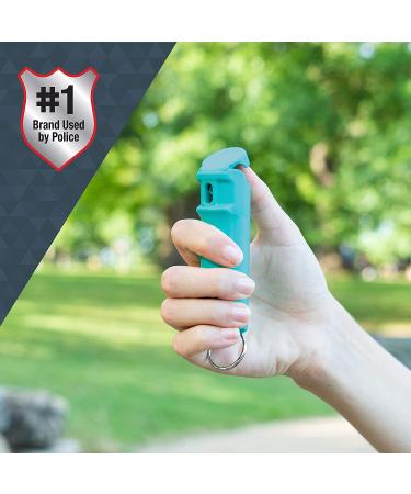 SABRE Pepper Spray 2 Pack - Maximum Police Strength OC Spray with Finger Grip and Key Ring for Easy Carry and Fast Access - Buy Online on GoSupps.com