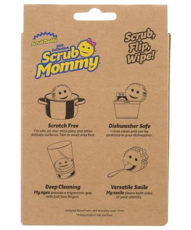 Buy SCRUB DADDY & Scrub Mommy - Best Scrubber & Sponge for Effortless Cleaning | International Shipping Available - Buy Online on GoSupps.com