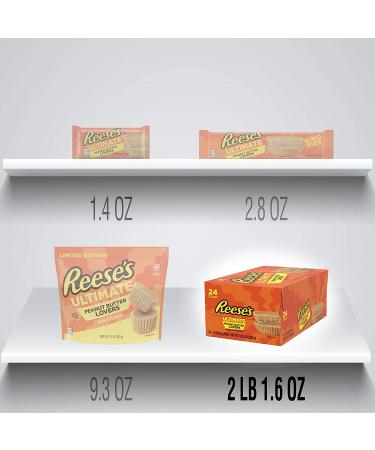Reese's Ultimate Peanut Butter Lovers  Cups Candy  (Pack of 24) - Buy Online on GoSupps.com