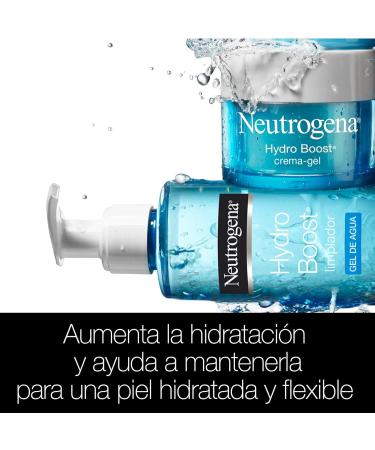 Johnson Johnson SpA Neutrogena Hydro Boost Facial Cleansing Gel foaming facial cleanser with hyaluronic acid and moisturizing active ingredients cleansing gel with makeup remover effect 200 ml old version - Buy Online on GoSupps.com