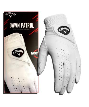 Callaway Dawn Patrol Glove Women's Standard Medium White Worn on Left Hand