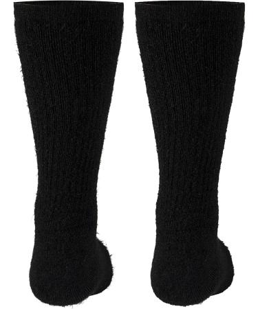 Truform Medical Compression Socks 8-15 mmHg for Men & Women - Crew Length Mid-Calf Black Large (Pack of 2) - International Shipping - Buy Online on GoSupps.com