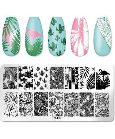 Nail Art Stamping Plate for Valentine's Day Flower Butterfly & Vine Designs | Perfect for Creative Nail Art - Buy Online on GoSupps.com