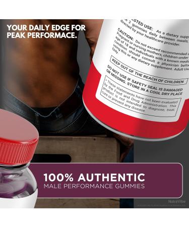 (2 Pack) Alpha Gummy Max for Men Premium AlphaGummyMax Formula with Ingredients to Help Support Daily Energy Drive & Active Performance | Great-Tasting Just 2 Easy-to-Chew Gummies (120 Gummies) - Buy Online on GoSupps.com