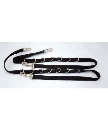 Side reins Pony side reins Not elastic with D-rings