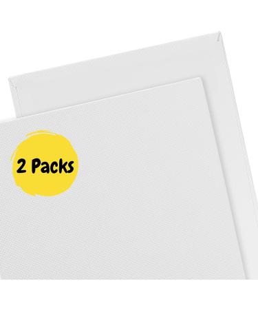 Mr. Pen Canvas Panels 2 Pack 8x10 Inch Triple Primed for Oil & Acrylic Paints - Painting Drawing & Art Supplies - Blank Canvas Boards for Artists - 3mm Thickness - Buy Online on GoSupps.com