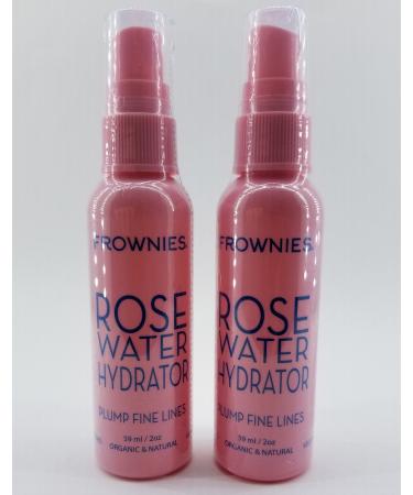 Frownies Rose Water Hydrator Spray 2 oz (59 ml)